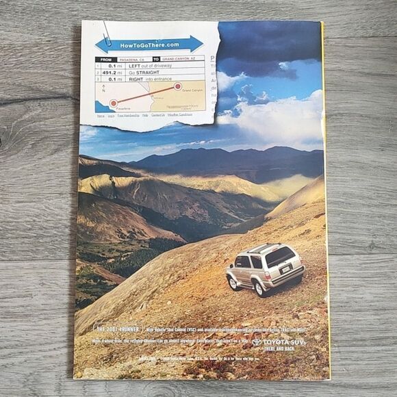 March 2001 National Geographic‎ Magazine - Picture 2 of 2